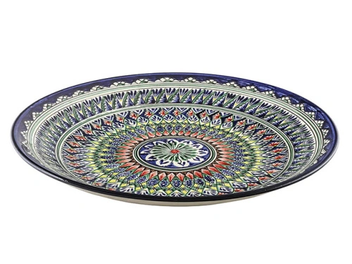 Блюдо Ляган "Риштанская керамика", диаметр 42 см RSN104