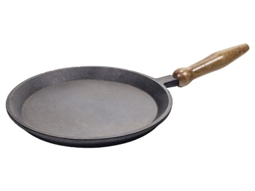 Сковорода чугунная блинная DAVR METALL, 24 см