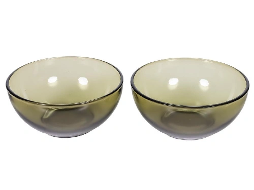 Набор стеклянных салатников (2 шт.), Basilico, 13 см