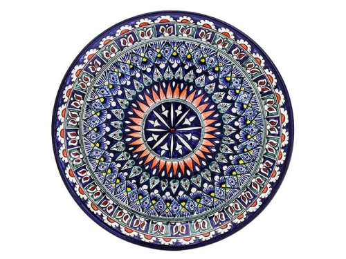 Блюдо Ляган "Риштанская керамика", диаметр 38 см RSN159