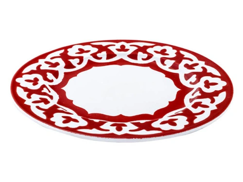Тарелка Красная Пахта, Turon Porcelain, Ø 21.5 см