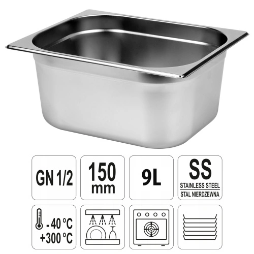 Противень из нержавеющей стали, 325х265х150мм, ТМ Appetite