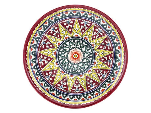 Блюдо Ляган "Риштанская керамика", Коракалам, Ø 32 см