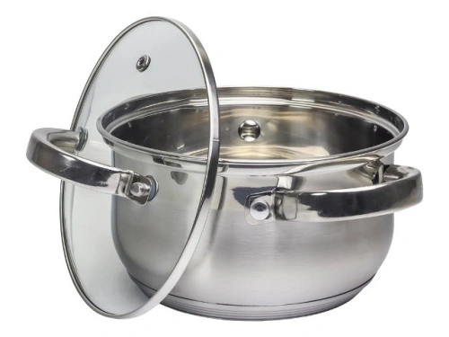 Кастрюля с крышкой Appetite Elisa, нержавеющая сталь, 4.5 л