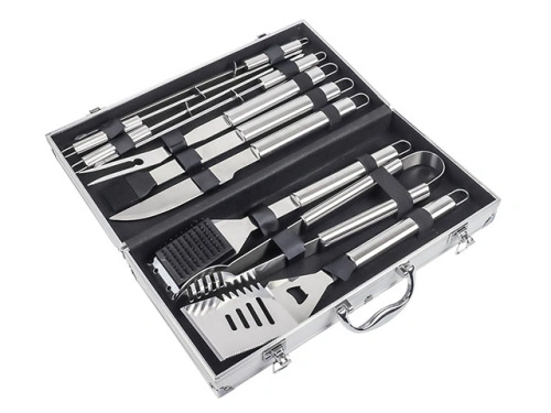Набор для барбекю в алюминиевом кейсе, 10 предметов