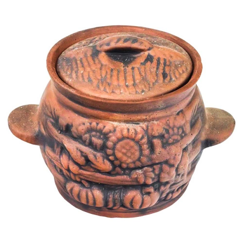 Набор супник 3.5 л + 4 горшка 0.6 л "Славянская Керамика", Баран