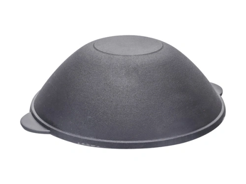 Казан-вок чугунный 2.7 л с алюминиевой крышкой, Kukmara, вч27