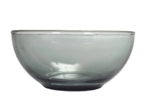 Набор стеклянных салатников (4 шт.), Basilico Grey, 13 см