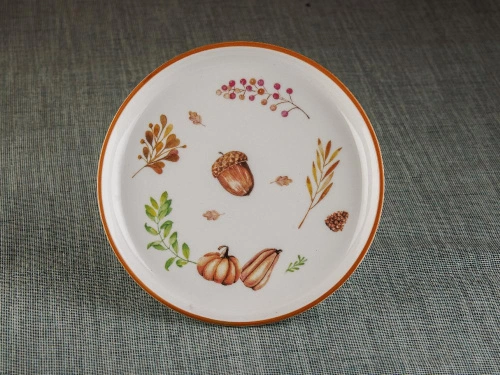 Тарелка керамическая October Line, PLOVER, 20 см