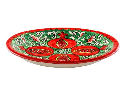 Набор чайный "Риштанская керамика", Гранат, 10 предметов