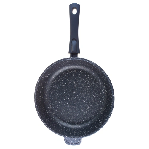 Сковорода с антипригарным покрытием со съемной ручкой ТМ Традиция, Гранит, 28 см