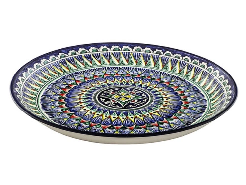 Блюдо Ляган "Риштанская керамика", диаметр 38 см RSN163