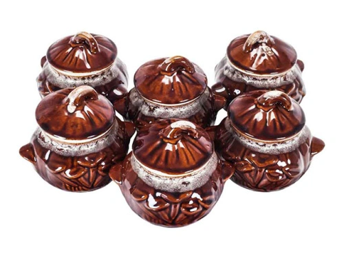 Жульенница "Славянская Керамика", Поляна пена, 0.250 л, 6 шт