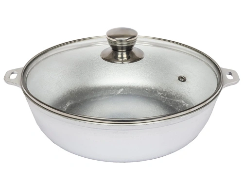 Жаровня со стеклянной крышкой, DAVR METALL