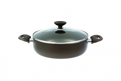 Жаровня с АП со стеклянной крышкой Калитва Престиж 4 л, Ø 26 см