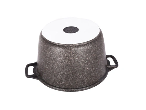 Кастрюля 10 л с антипригарным покрытием со стеклянной крышкой, Kukmara (Granit Ultra Original), кго102а