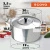 Кастрюля полированная с крышкой, SCOVO, ПП-025, 3.5 л