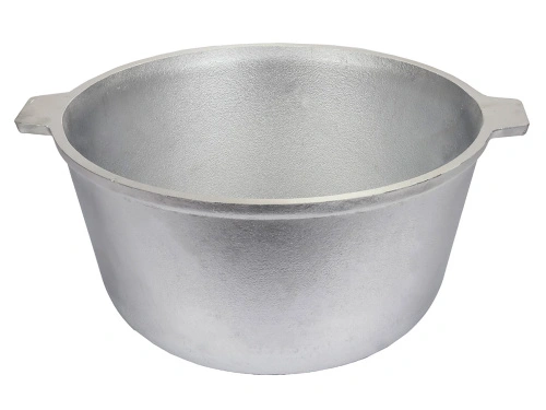 Котел алюминиевый с крышкой10 л (овальное дно) 