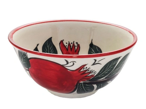 Пиала "Риштанская керамика", гранат, Ø 16 см