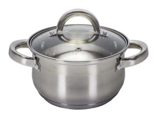 Кастрюля с крышкой Appetite Elisa, нержавеющая сталь, 4.5 л