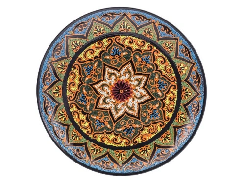 Набор чайный "Риштанская керамика", Точечная роспись, 10 предметов