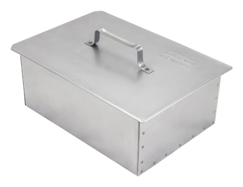 Коптильня двухъярусная 35х25х15 стальная, Kukmara, кн1