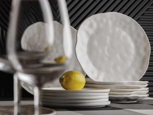 Набор фарфоровых тарелок "Богема" 6 штук, PLOVER, 27 см