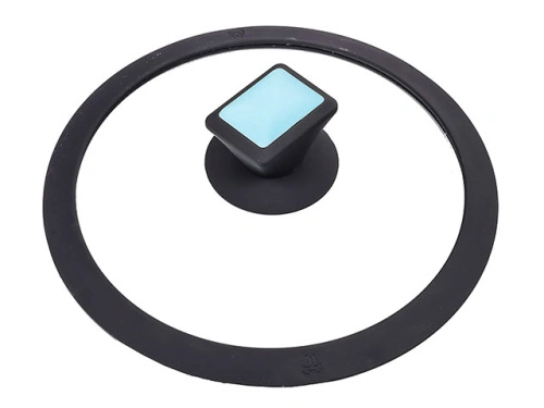 Стеклянная крышка с силиконом PLOVER, 20 см