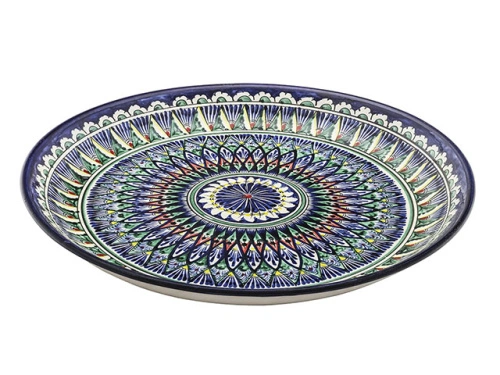Блюдо Ляган "Риштанская керамика", диаметр 38 см RSN149