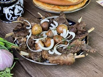 Казан-кебаб из баранины. Вкусно, так же, как на углях!
