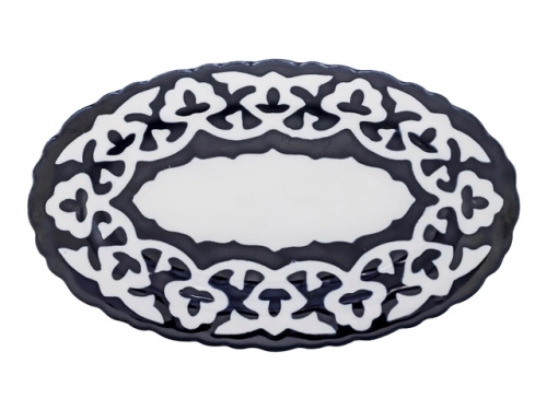 Тарелка овальная Пахта, Turon Porcelain, Ø 23 см