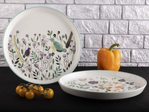 Тарелка керамическая Spring Line, PLOVER, 25 см