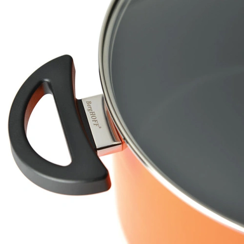 Кастрюля со стеклянной крышкой BergHOFF Eclipse, (оранжевый) 2 л