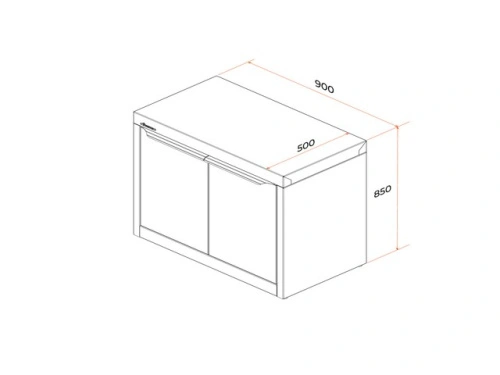 Шкаф Gratar EXPERT ETU 900