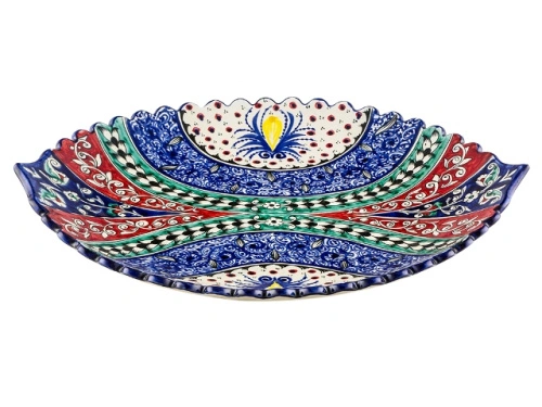 Блюдо Ляган "Риштанская керамика", диаметр 41 см RS33_28