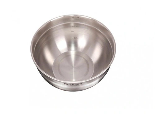 Миска из нержавеющей стали 2.8 л, Kukmara, BL2820