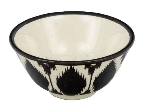 Пиала Риштанская Керамика черная 11 см