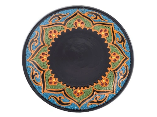 Набор чайный "Риштанская керамика", Точечная роспись, 10 предметов