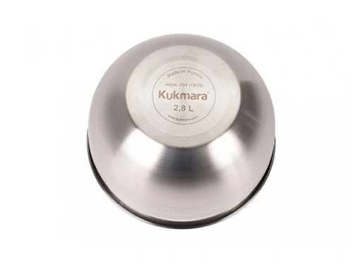 Миска из нержавеющей стали 2.8 л, Kukmara, BL2820