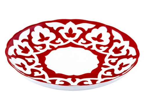 Ляган рифленый край Красная Пахта, Turon Porcelain, Ø 28 см