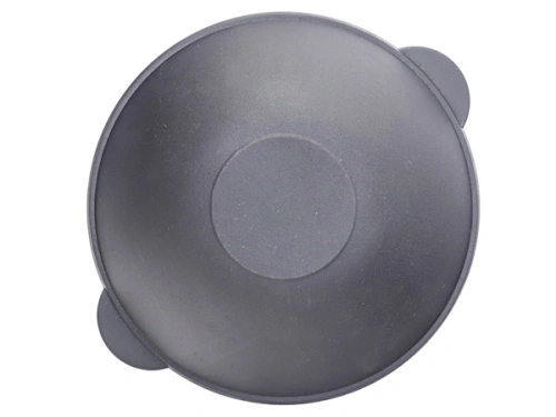 Казан-вок чугунный 2.7 л с алюминиевой крышкой, Kukmara, вч27