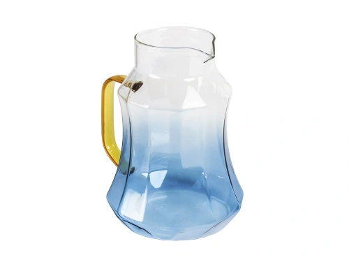 Кувшин стеклянный PLOVER с металлической крышкой-фильтром, 1.6 л