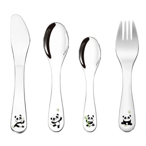 Набор детских столовых приборов, 4 предмета