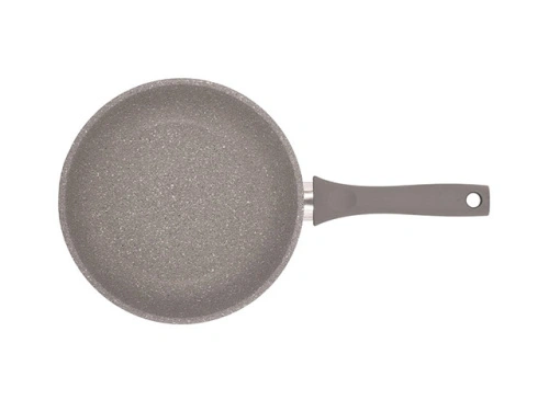 Сковорода 22 см с антипригарным покрытием, Kukmara (Светлый мрамор), смс227а