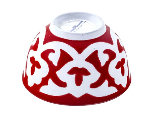 Пиала Красная Пахта, Turon Porcelain, Ø 8.5 см