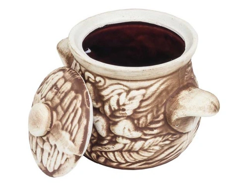 Горшок для запекания "Славянская Керамика", Гриб, 0.6 л, 6 шт