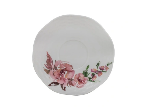 Чайная пара Flowers Line: чашка, блюдце PLOVER, 280 мл