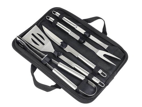 Набор для барбекю в складной сумке, 5 предметов