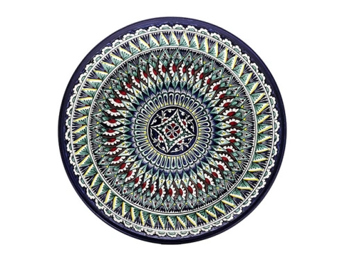 Блюдо Ляган "Риштанская керамика", диаметр 38 см RSN157