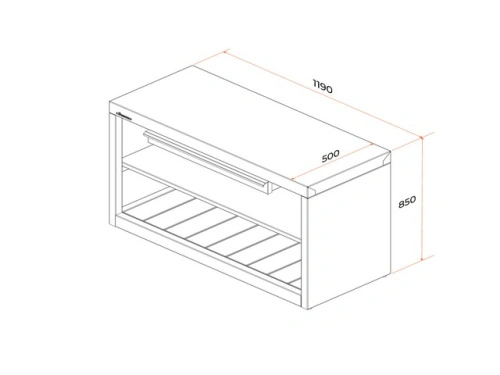 Стол Gratar EXPERT EST 1200